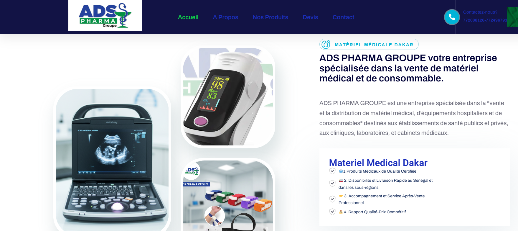 Aperçu de ADS Pharma Groupe
